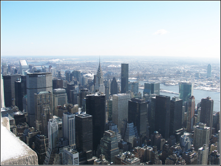 New York City sunrise